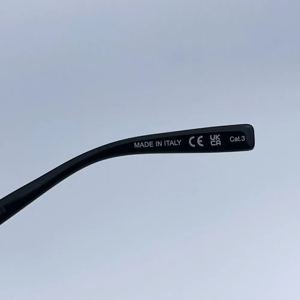 NEW Saint Laurent SL500 001 Black Gray Unisex Sunglasses